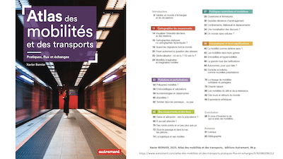 Xavier Bernier publie l'atlas des mobilités et des transports