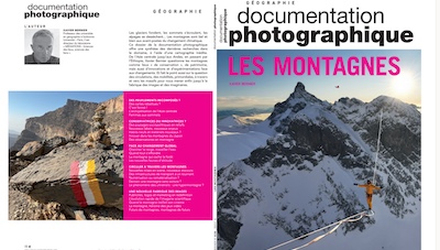 Xavier Bernier publie "Les Montagnes" ed CNRS Doc Photo