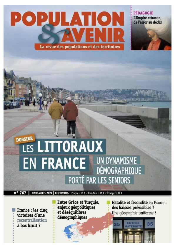 Lire la suite à propos de l’article Publication d’un nouveau numéro de la revue Population & Avenir, n° 767 : les littoraux français