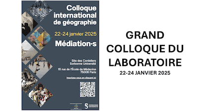 Grand colloque du laboratoire 22-24 janvier 2025