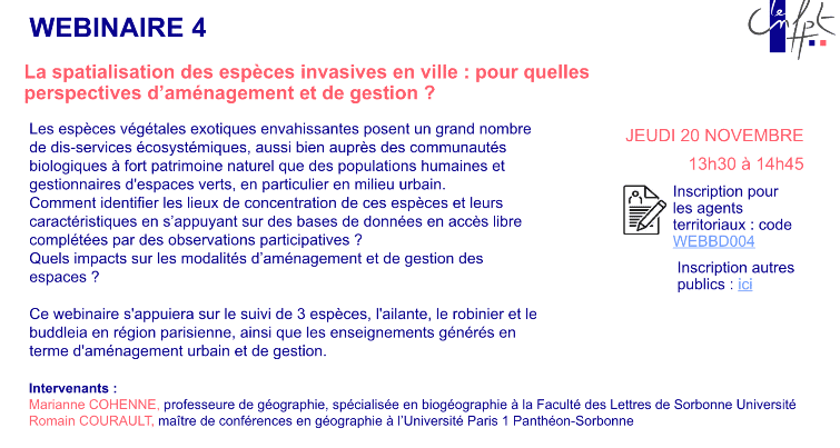 Lire la suite à propos de l’article Webinaire destiné aux agents de la fonction publique territoriale