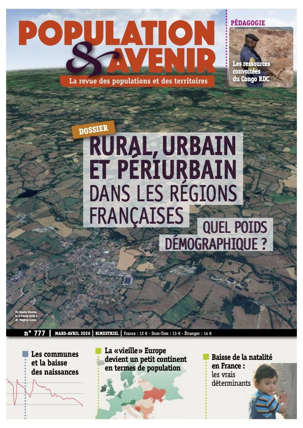 Lire la suite à propos de l’article Un nouveau numéro de la revue Population & Avenir, n° 777