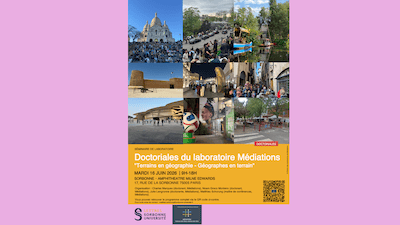 Doctoriales de MEDIATIONS le 16 juin