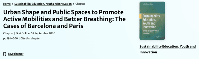 Lire la suite à propos de l’article Patrizia Ingallina et Marco Carlotti publient un chapitre sur les relations entre forme urbaine historique et mobilités actives